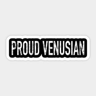 Proud Venusian Sticker